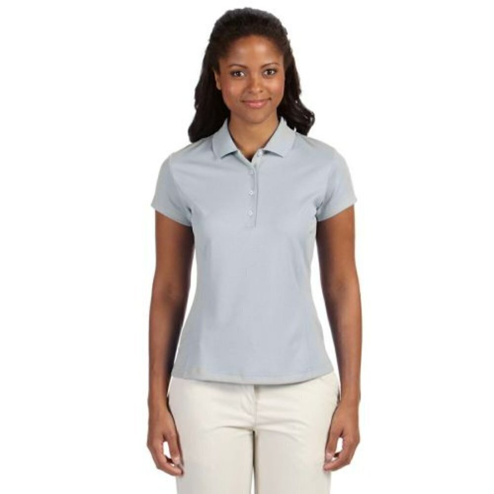 Adidas Golf Solid Grey Polo Shirt